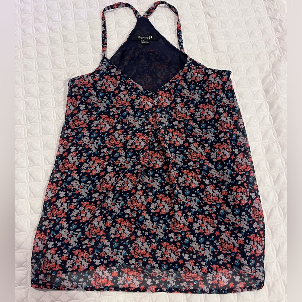 Racerback blouse
